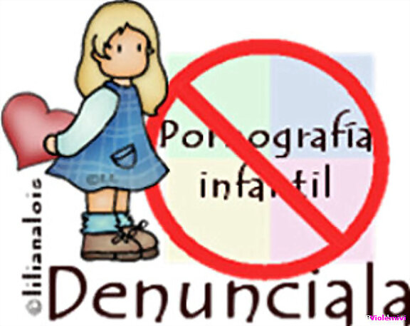 NO A LA PORNOGRAFIA INFANTIL