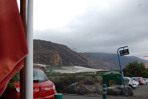 CAMPEONATO DE PARAPENTES EN LA ISLA DE LA PALMA