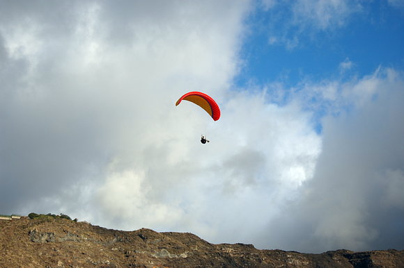 CAMPEONATO DE PARAPENTES EN LA ISLA DE LA PALMA