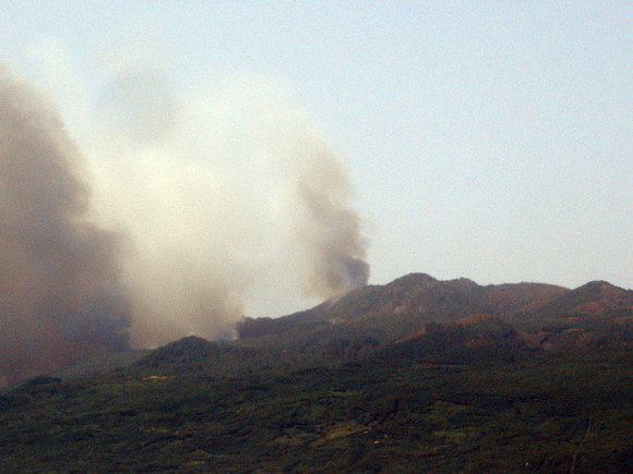 FUEGO EN LA ISLA DE LA PALMA,CANARIAS
