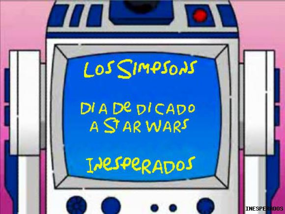 LOS SIMPSONS DIA DEDICADO A STAR WARS
