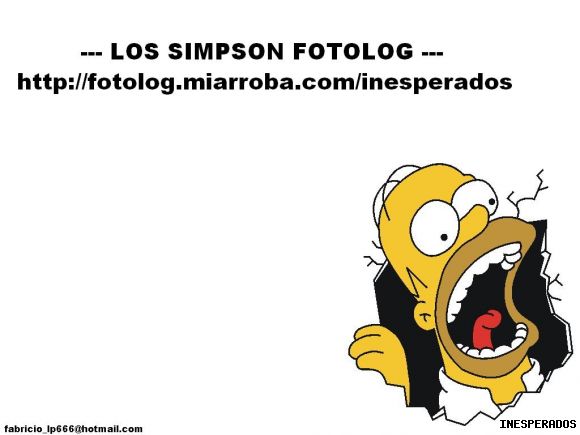 -- LOS SIMPSONS FOTOLOG --