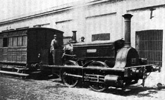 El primer ferrocarril en Argentina