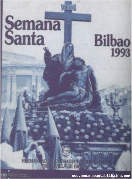 CARTEL SEMANA SANTA BILBAINA 1993
