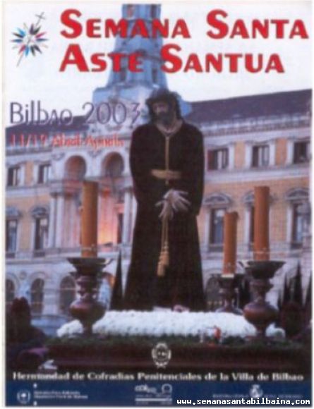 CARTEL SEMANA SANTA BILBAINA 2003
