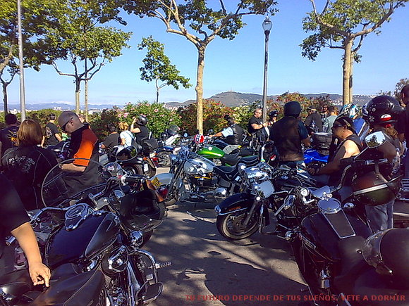 Harley Davidson in Barcelona