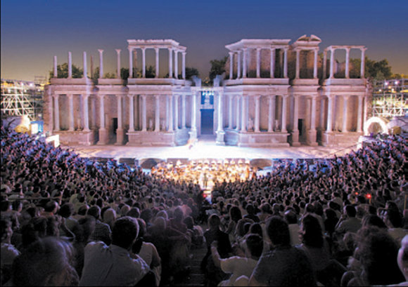 teatro romano , merida