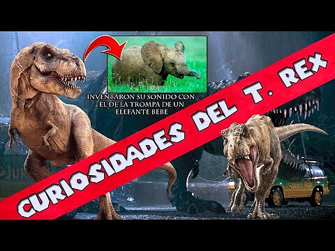 Curiosidades sobre el T. Rex