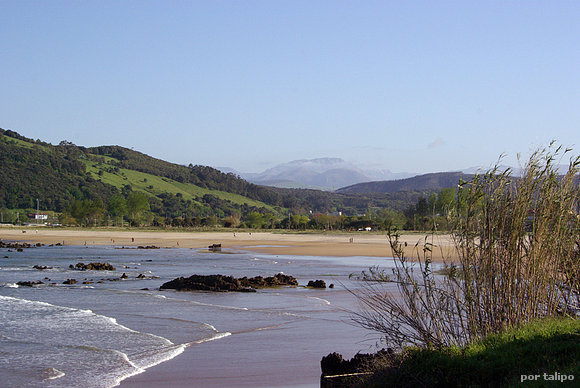 Playa de Trengandín en Noja, Cantabria