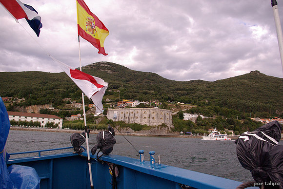 El Fuerte de San Martín desde el barco
