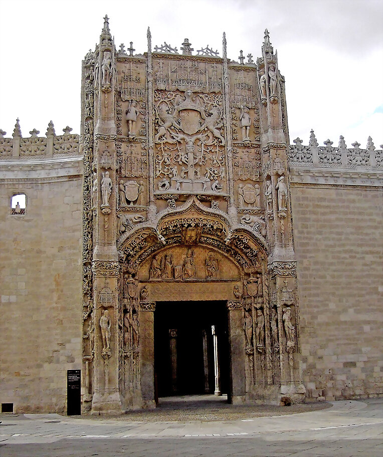 Portada del Colegio de San Gregorio