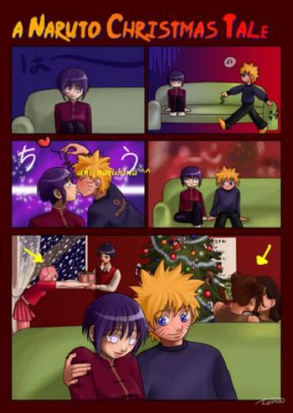 La navidad de Naruto con Hinata