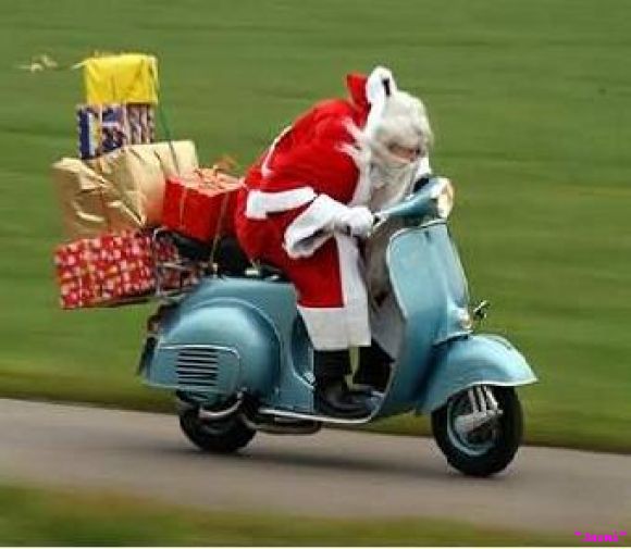 Papa Noel tiene prisa