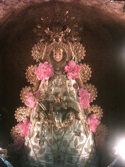 Virgen Del Rocio En Villarejo De Salvanes(madrid)