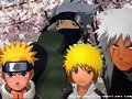 Kakashi &amp; Naruto, Jiraiya &amp; Yondaime