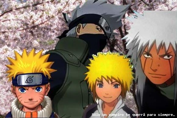 Kakashi & Naruto, Jiraiya & Yondaime