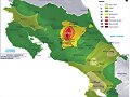 Mapa del terremoto de Costa Rica