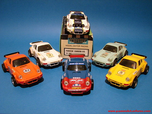 porsche 911 scalextric exin