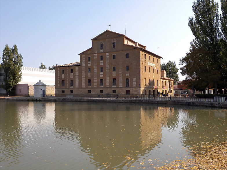 CANAL DE CASTILLA. DARSENA DE MEDINA DE RIOSECO