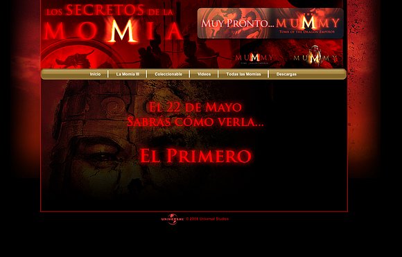 La Nueva web de la Momia