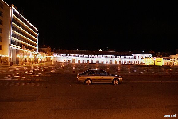 Otra perspectiva, plaza de Bolívar, Tunja, Col.
