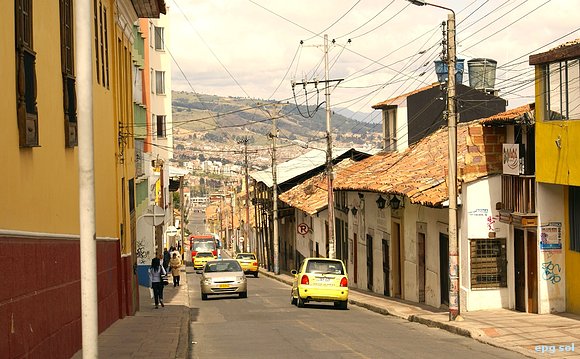 otra calle de la misma Tunja