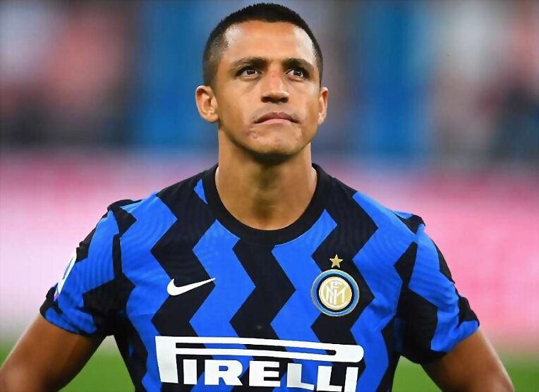 Alexis fue elegido el jugador del mes en Inter