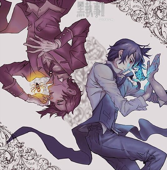 Sebastian y Claude- Kuroshitsuji
