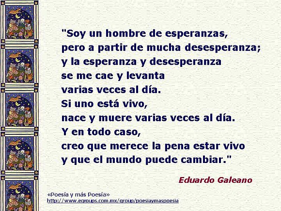 Pensamiento Galeano