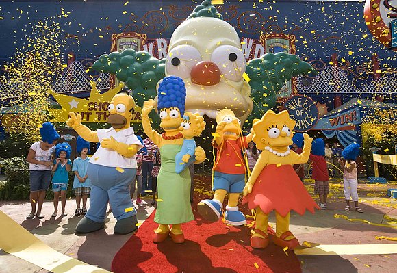 Llegaron las mejores fotos de Los Simpsons