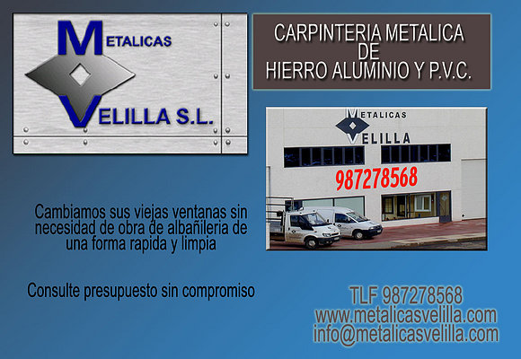 carpinteria metalica de hierro y aluminio