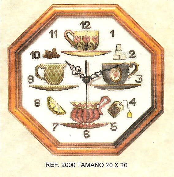 Reloj Tazas