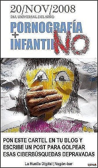 NO A PORNOGRAFÍA INFANTIL