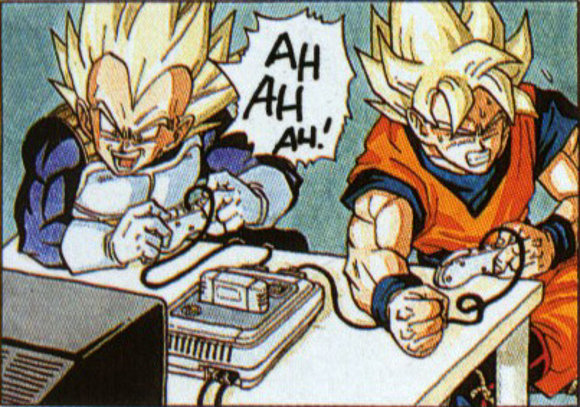 Goku vs Vegeta ^^