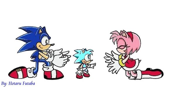 Sonic Jr. is a baby