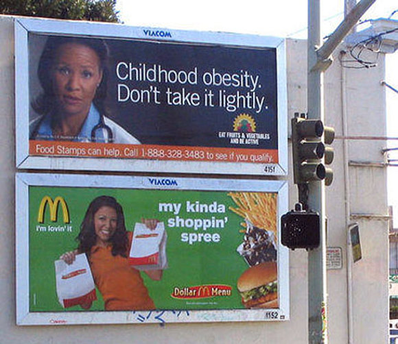 Publicidad enemigas.