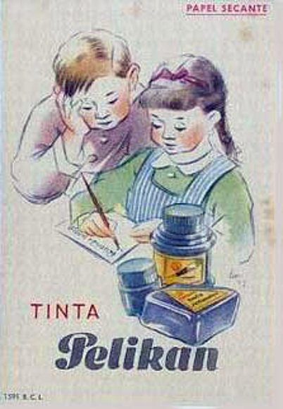 La tinta de antaño.