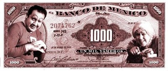 "Facsimil de los nuevos billetes en Mexico"