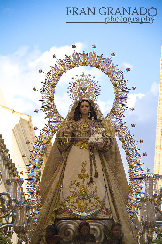 Virgen de Montemayor en Arahal 2014 1ª Parte