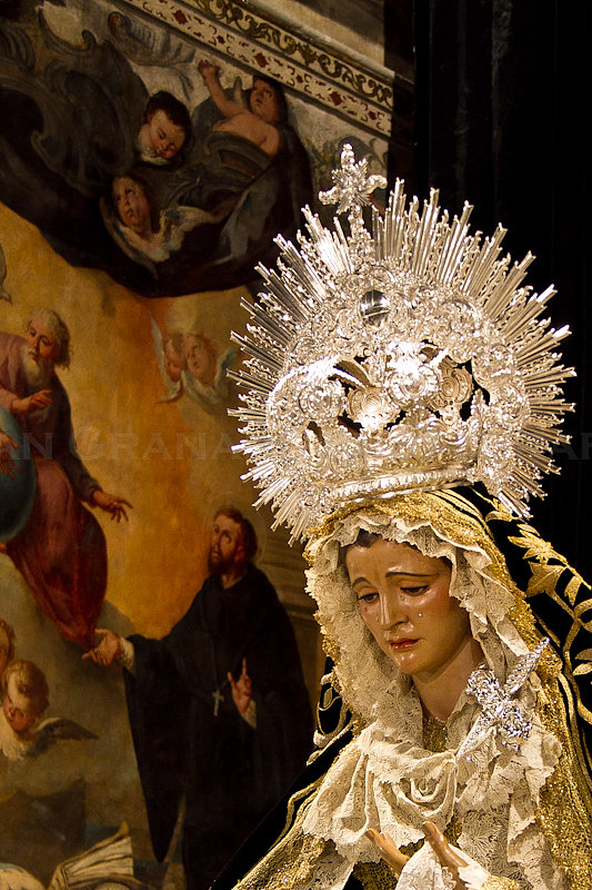 La Virgen de las Tristezas Hdad. de la Vera Cruz