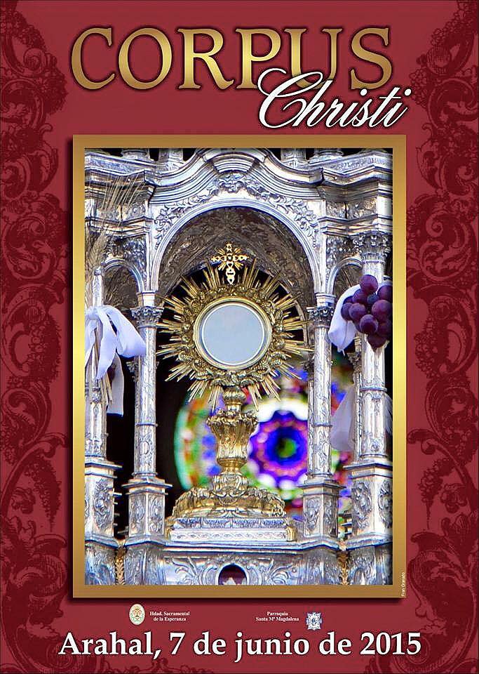 Cartel del Corpus Christi Arahal 2015 #FranGranado