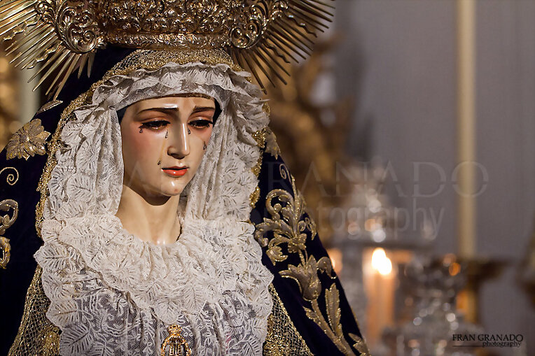 Besamanos Virgen de los Dolores 2015 #FranGranado