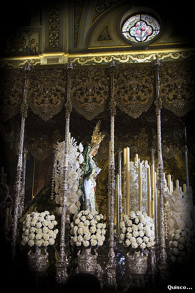 Virgen de la Macarena en su Basílica 2010