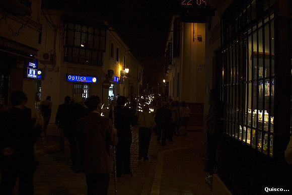 El Rosario de las Antorchas Hermandad Montemayor