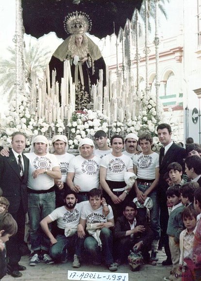 Cuadrilla del Palio 1982 Jesus Nazareno Arahal