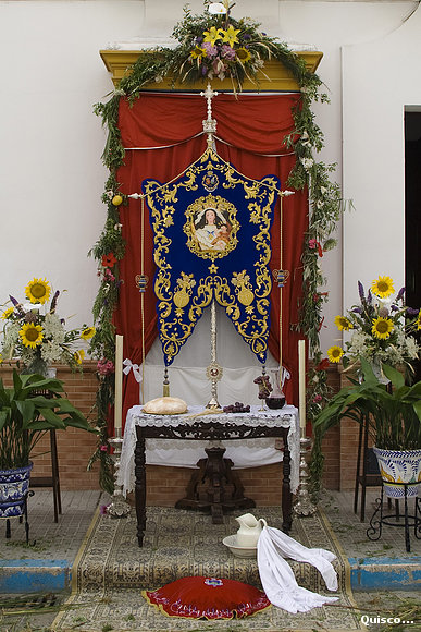 Altares del Corpus en Arahal