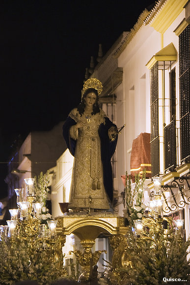 Recorrido Santa María Magdalena de Arahal 2009
