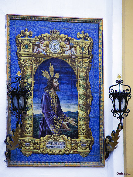 Retablo del Cristo de Montensión de Sevilla