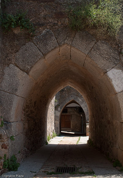 Pasadizo al Castillo de Mogarraz