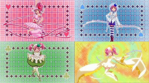 Amuletos de Heart, Spade, Clover, Daimont.